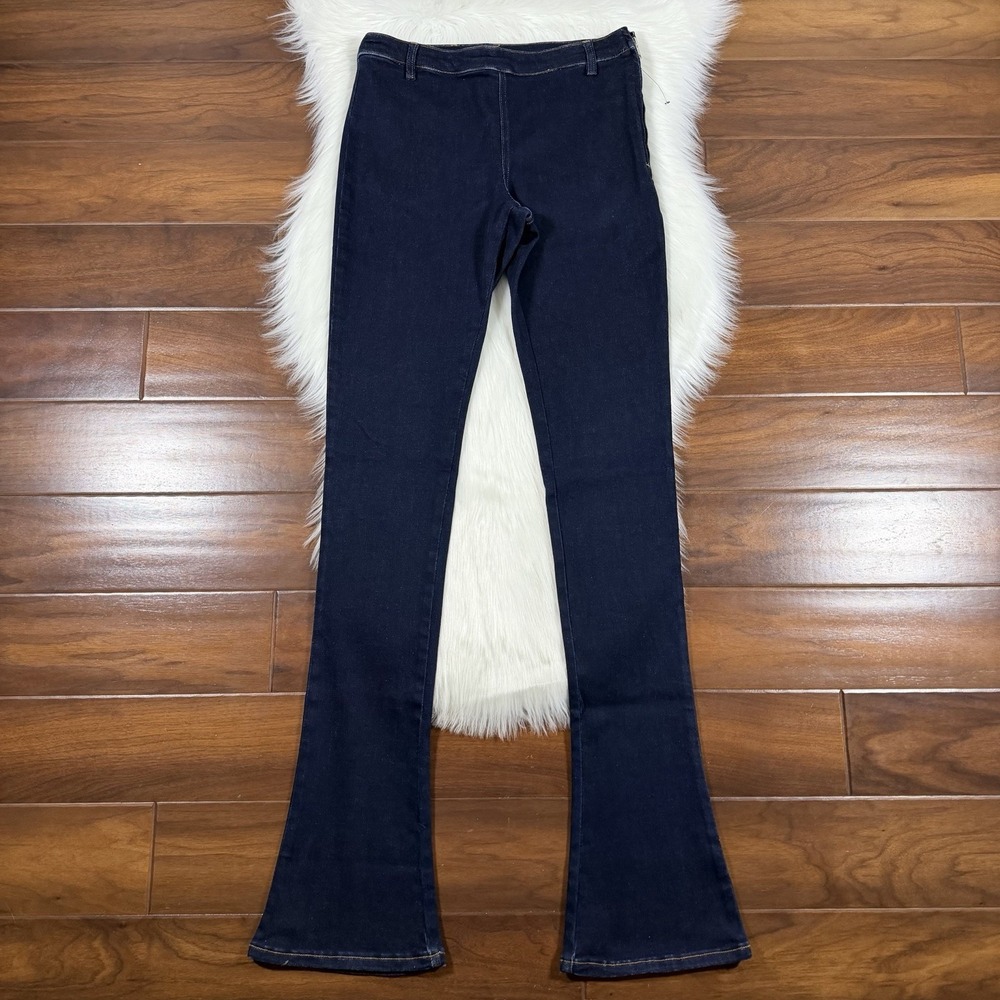 Retrofete Women's Size 29 Dark Wash Danica Denim Pant Jeans in Rinse Long Inseam
